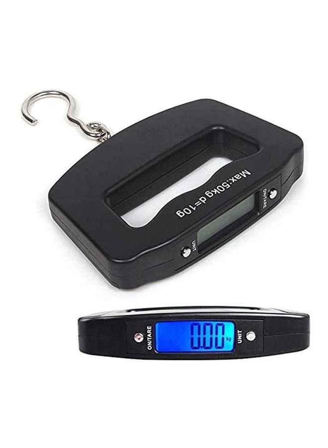 BLACK+DECKER Digital Hanging Luggage Weighing Scale Black - Image 3