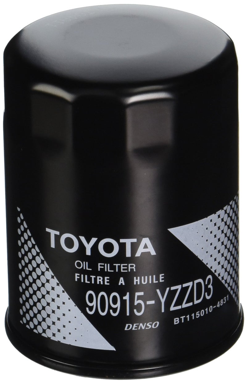 Toyota Genuine Parts 90915-YZZD3 Oil Filter 1/2 Case (QTY 5)
