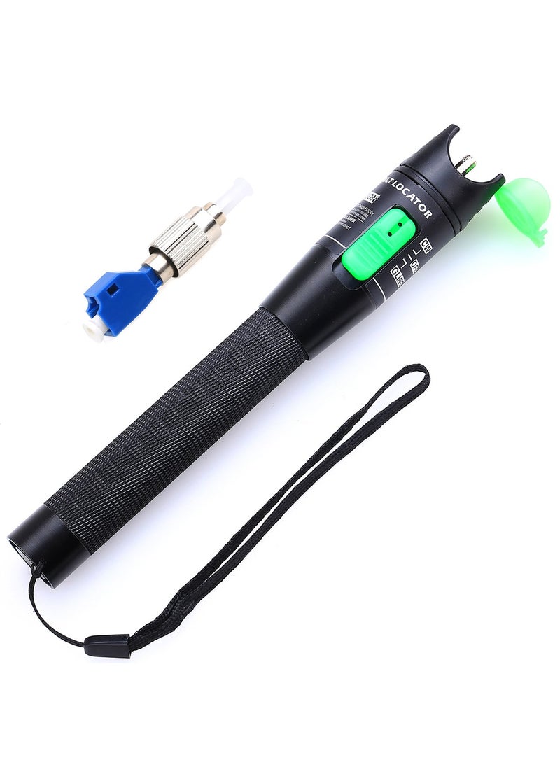 CRUISER Aluminium Alloy 20km Visual Fault Locator Fiber Optic Cable Tester/VFL for FC,SC,ST & LC Adapter  - Image 1