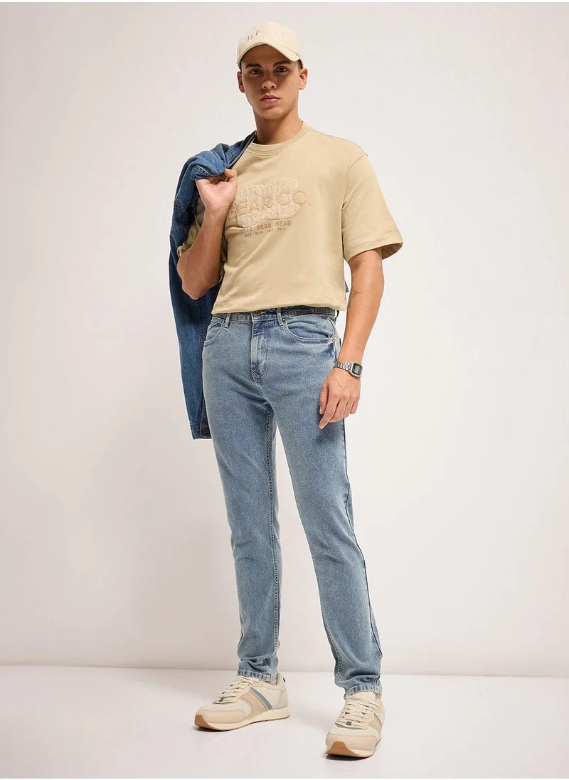 ذا بير هاوس Men’s Jeans Lightweighted & Comfortable, Perfect for Casual Wear, Ideal for Everyday & Summer Wear