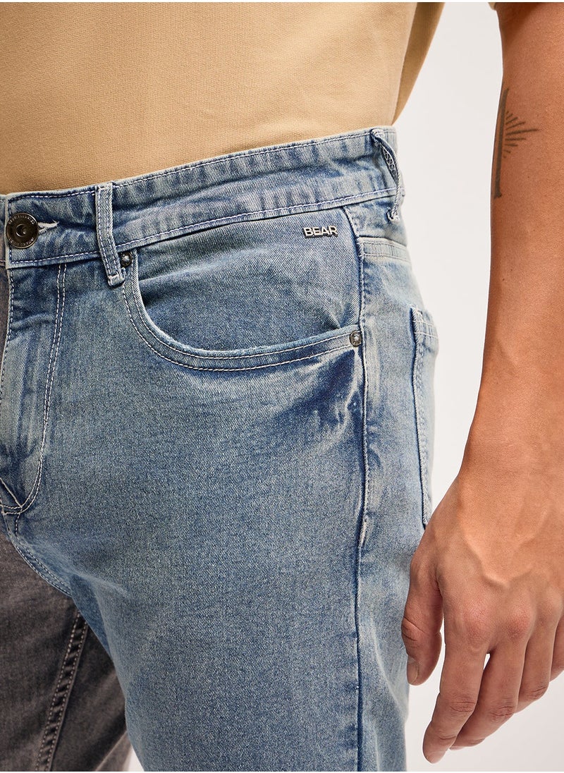 THE BEAR HOUSE Men’s Jeans Lightweighted & Comfortable, Perfect for Casual Wear, Ideal for Everyday & Summer Wear  - Image 3