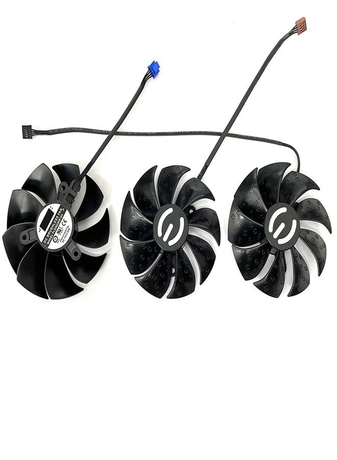 مروحة بديلة لبطاقة الرسومات LTANDBR 87MM PLD09220S12H RTX3080 RTX3070 من EVGA GeForce RTX 3070 3080 TI 3090 FTW3 (أسود، 3 مراوح)، BR008 - Image 5
