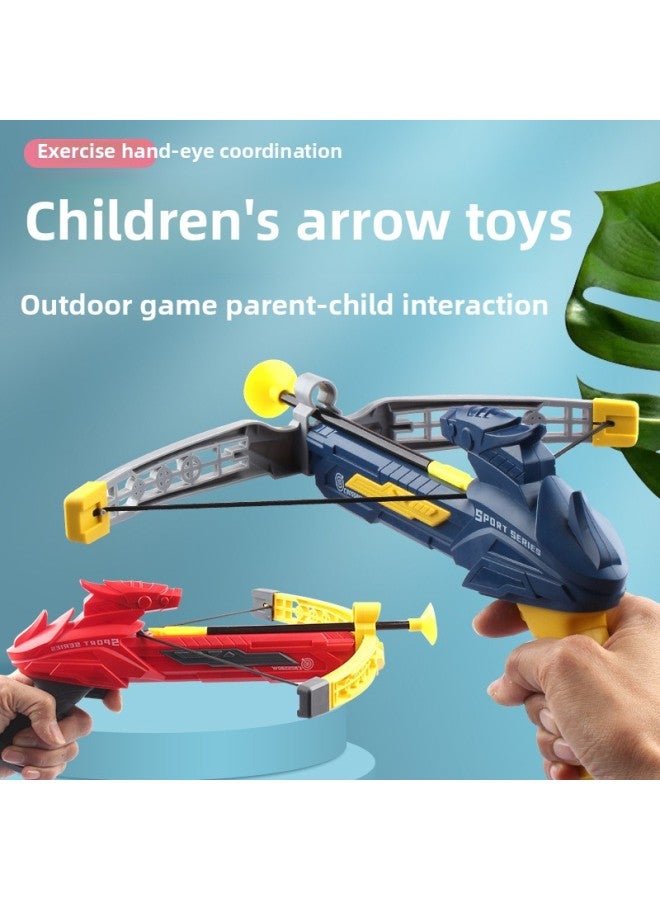 Children's Bow And Arrow Toy Set Traditional Shooting Infrared Bow And Arrow Crossbow Multiplayer Interactive Competition Toy Manufacturers-Color:Red - Image 5