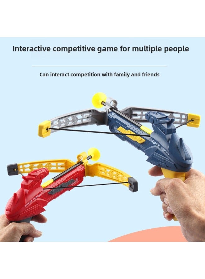 Children's Bow And Arrow Toy Set Traditional Shooting Infrared Bow And Arrow Crossbow Multiplayer Interactive Competition Toy Manufacturers-Color:Red - Image 2