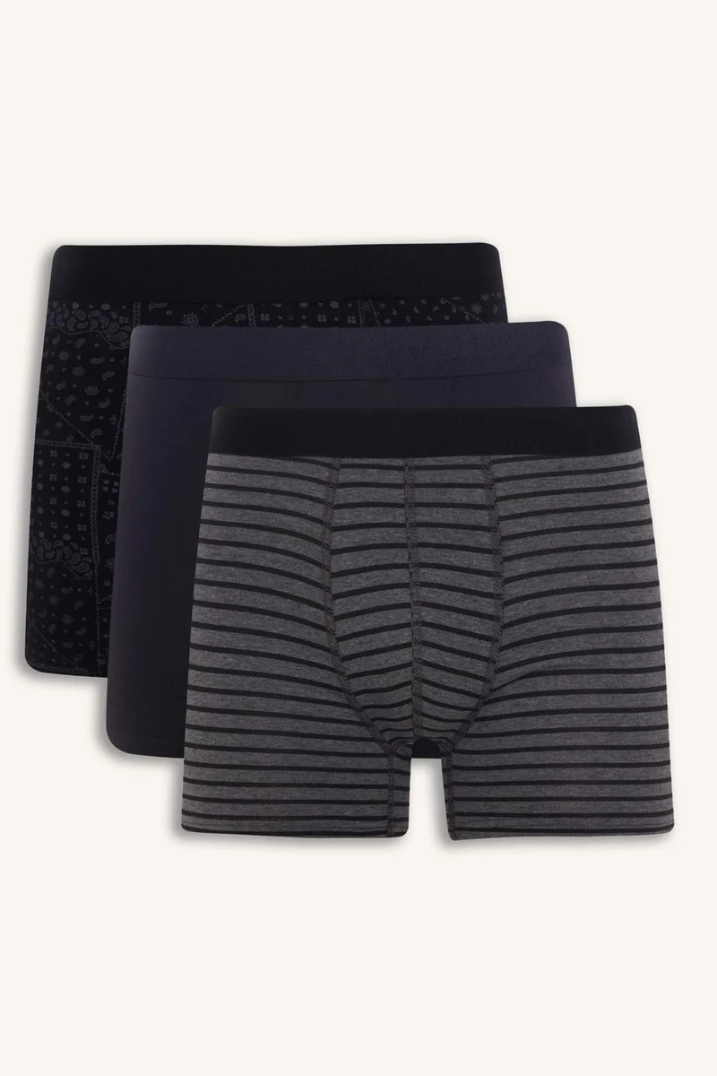 ديفاكتو Regular Fit Paisley Patterned 3 piece