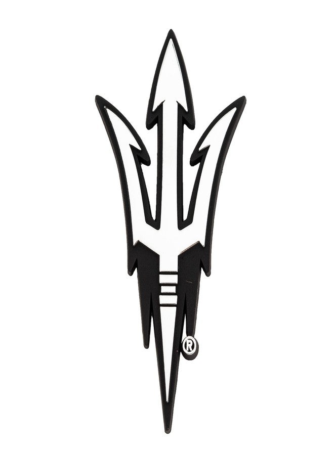 Desert Cactus Arizona State University Metal 3D Auto Car Emblem Sticker Chrome ASU Sun Devils Premium Truck Vehicle Emblems - Image 1