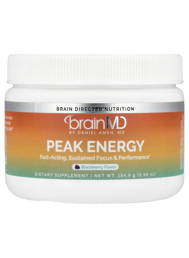 Peak Energy, Blackberry, 5.46 oz (154.9 g)