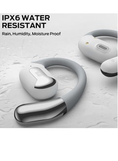 Monster Monster AC317 Earphones, Stereo Sound , Clear Calling, Type-C Charging, Waterproof  ,Touch Control, Sweatproof - White  - Image 4