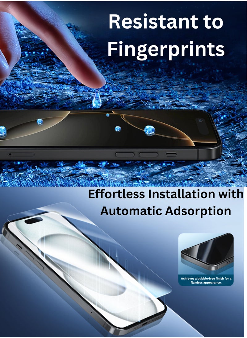 SARAOONT - Samsung Galaxy A15 5G 1 Piece Carbon Fiber Skin Wrap and 2 Piece 10H Screen Protectors - Image 1