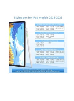 Generic Stylus Pen for iPad 9th&10th Gen with Palm Rejection, Active Pencil Compatible with Apple iPad 10/9/8/7th/6th Gen, iPad Air 5th/4th/3rd Gen,iPad Pro 11 & 12.9 inch, iPad Mini 6th/5th Gen  - Image 4