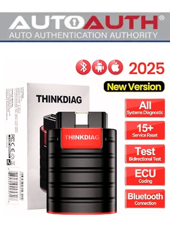 OBD2 Diagnostic Tool for FCA Cars with 1 Year AutoAuth SGM Login Thinkdiag for Fiat For Chrysler for Dodge for Jeep For Maserati for Ram Thinkdiag Scanner