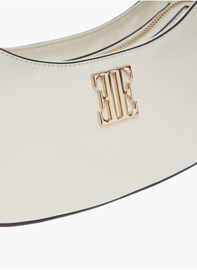 ELLE - Womens Solid Shoulder Bag With Zip Closure And Adjustable Strap - Image 1