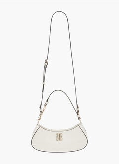 ELLE Womens Solid Shoulder Bag With Zip Closure And Adjustable Strap  - Image 2