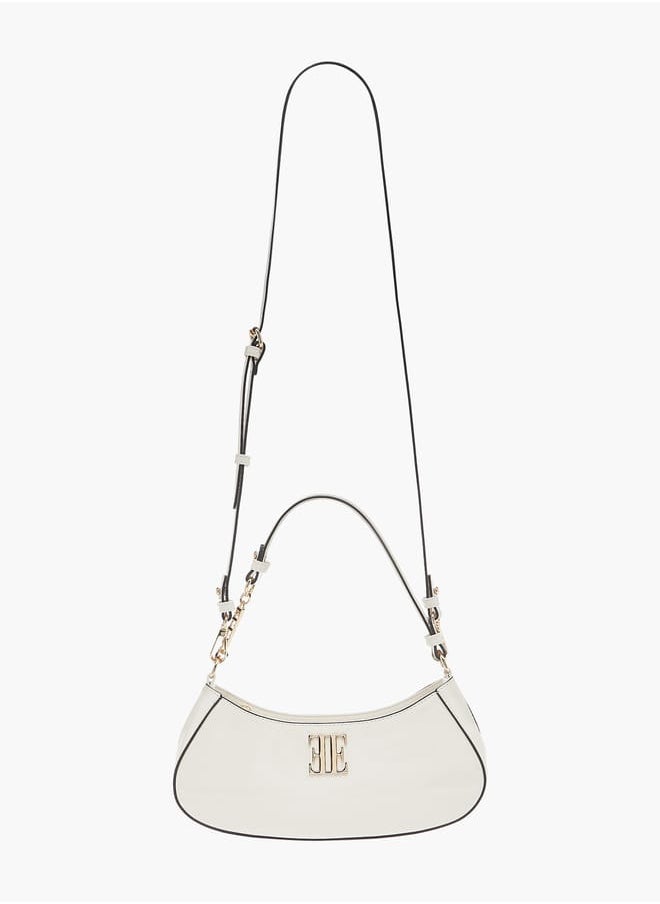 ELLE - Womens Solid Shoulder Bag With Zip Closure And Adjustable Strap - Image 1