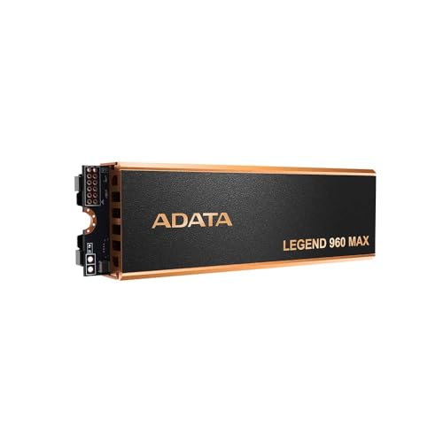 ADATA 2TB SSD Legend 960 Max with Heatsink 2TB PCIe Gen4x4 NVMe M.2 Internal Gaming SSD Up to 7,400 MB/s PS5 Compatible (ALEG-960M-2TCS) - Image 3