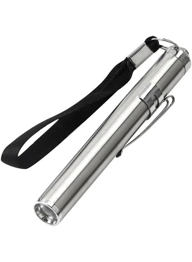 جهاز فحص البيض LED الاحترافي، كاشف أجنة الدواجن عالي الدقة، أداة اختبار إضاءة باردة محمولة (فضي) - Image 1