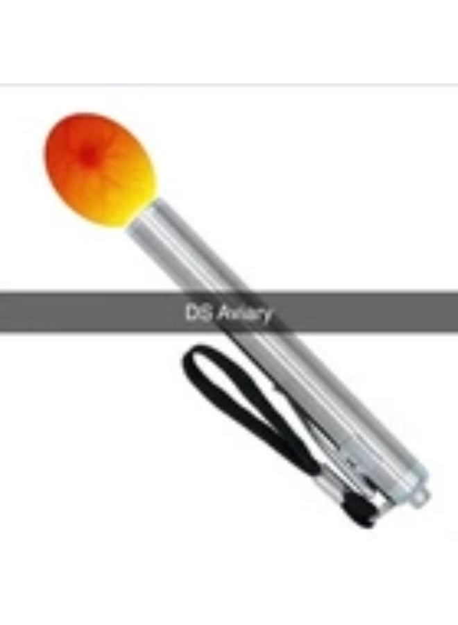 جهاز فحص البيض LED الاحترافي، كاشف أجنة الدواجن عالي الدقة، أداة اختبار إضاءة باردة محمولة (فضي) - Image 4