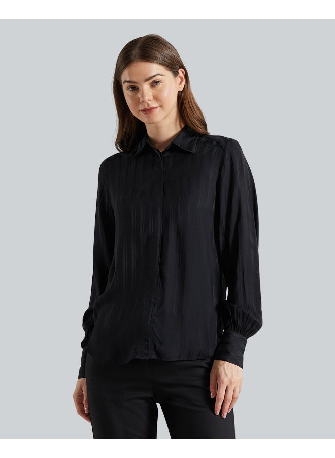 GANT REG SATIN STRIPED SHIRT - Image 2