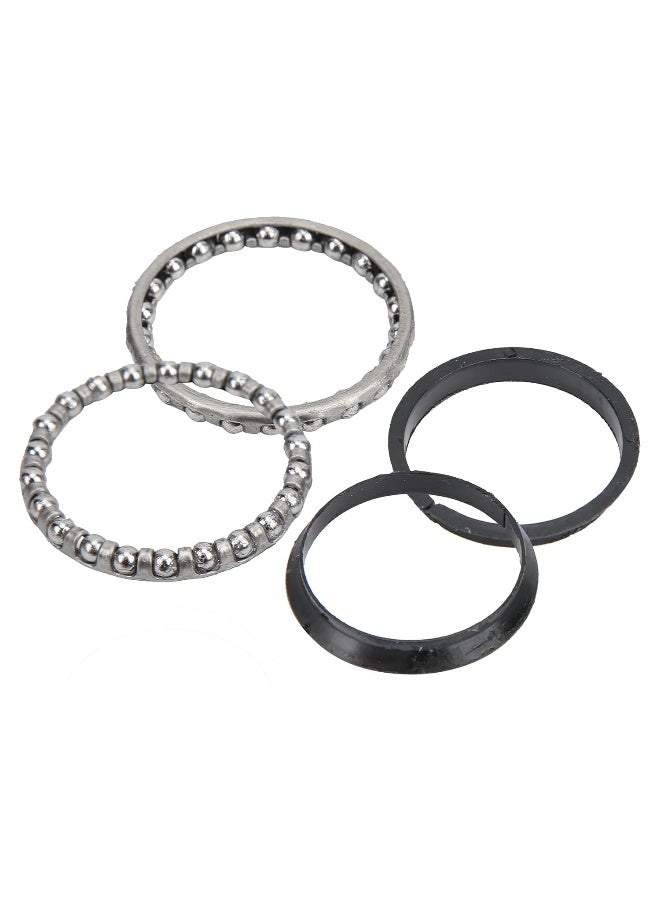 Dilwe محمل كروي للتوجيه، فولاذي 37 مم / 1.5 بوصة محمل كروي لتوجيه سكوتر كهربائي مع غسالة - Image 5