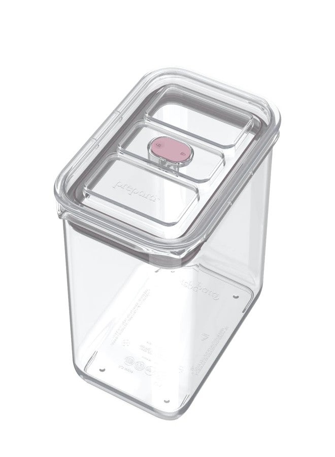 Prepara LatchLok Click 9.3 Cup Food Storage Container, Rose - Image 1