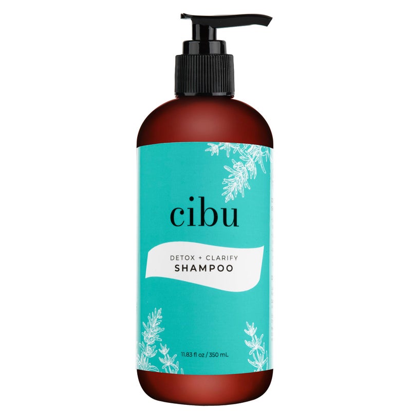 cibu Detox + Clarify Shampoo 30007 Cleanses & Gently Removes Product Build Up, Chlorine, Hard Water Minerals | For All Hair Types & Color Treated | Revitalize Hair and Scalp | Refreshing Scent 11.83oz - Image 1