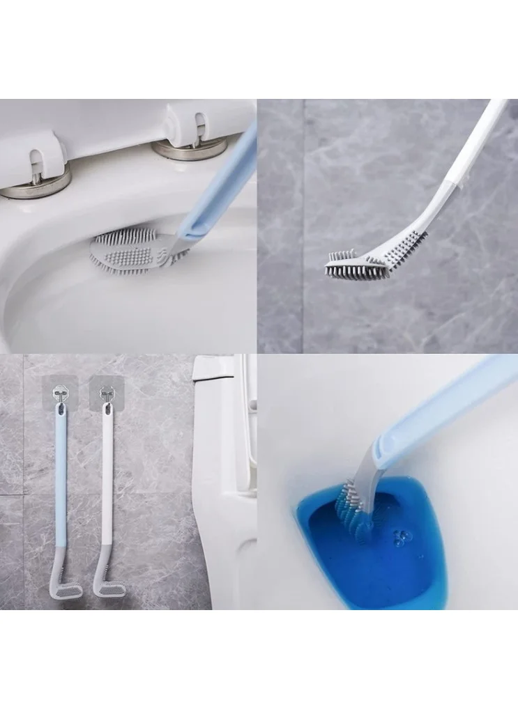 Lisinya Ergonomically Designed Silicone Toilet Brush
