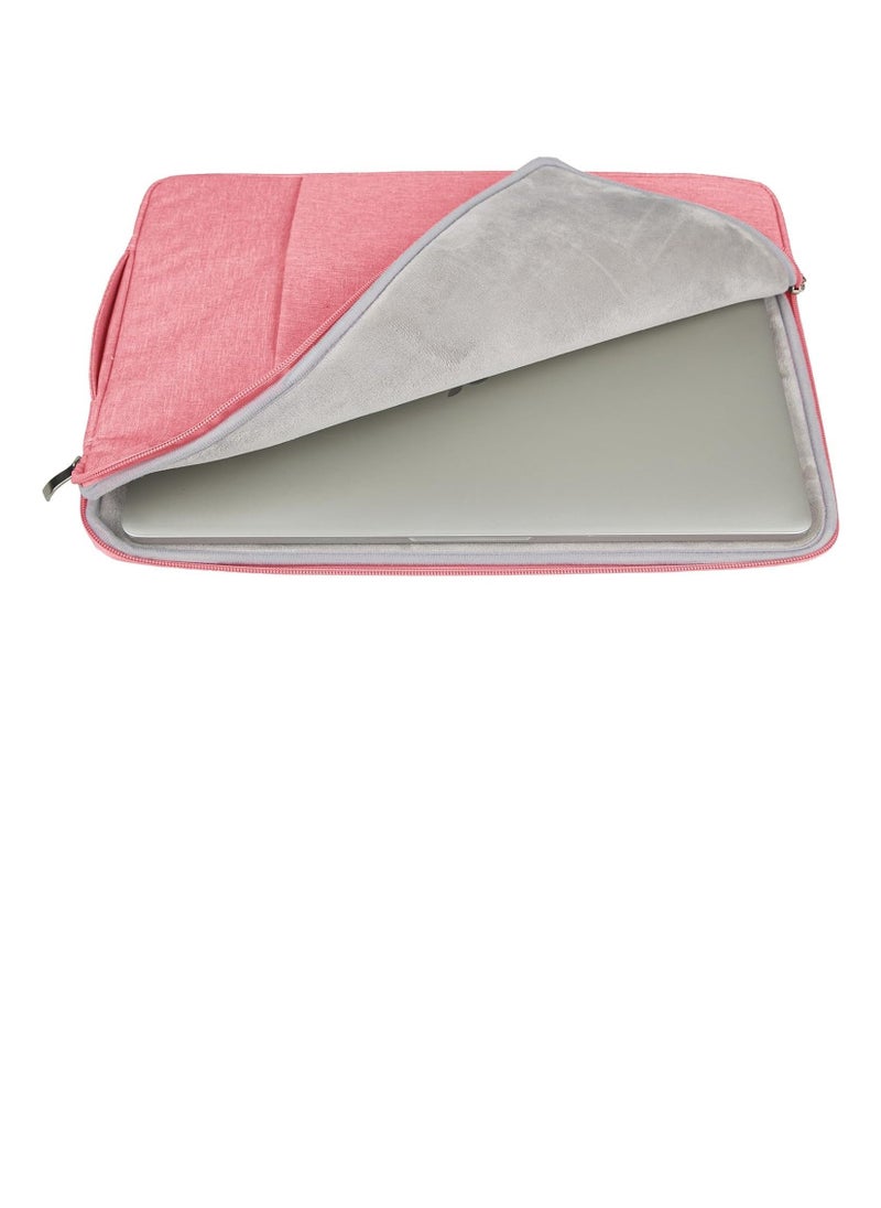 Generic 13-Inch Laptop Sleeve Case for 2022 MacBook Air 13.6 inch with Apple M2 Chip & 2022 MacBook Pro 13.3 inch with Apple M2 Chip Accessory Traveling Carrying Canvas Bag Cover Simple Case (Pink)  - Image 2