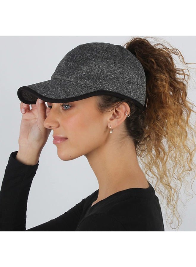 Ponyflo Active Ponytail Hat - Ponytail Caps for Women, Running Hat for Women, Curly Hair Ponytail Hat, Womens Ponytail Hats for Gym - Image 2
