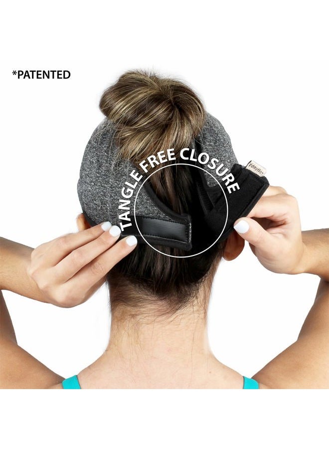 Ponyflo Active Ponytail Hat - Ponytail Caps for Women, Running Hat for Women, Curly Hair Ponytail Hat, Womens Ponytail Hats for Gym - Image 3