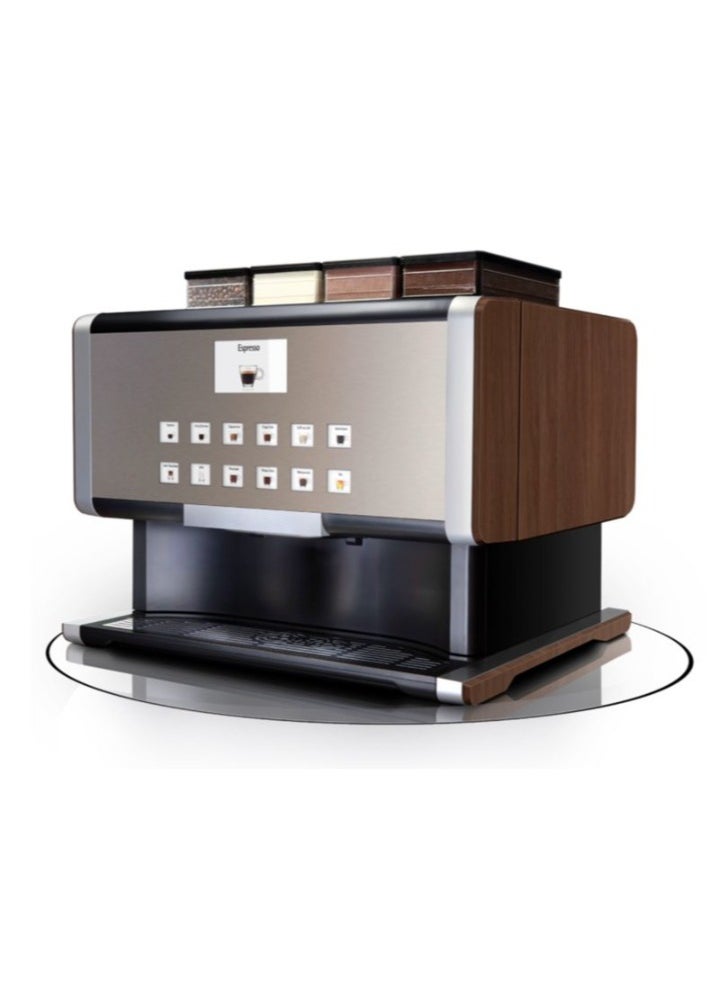 Fully-Automatic Bean-to-Cup Coffee Machine – 4.3″ Capacitive Touch Display, High-Capacity Canisters