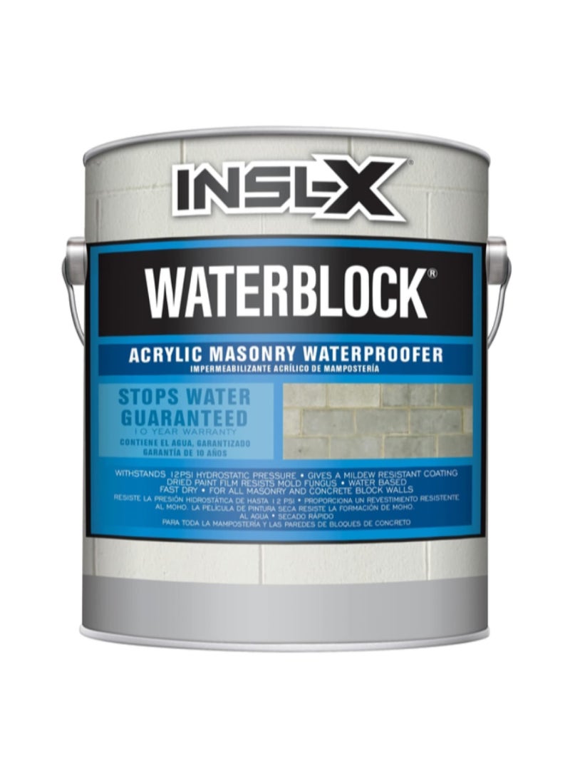 Insl-X WaterBlock Acrylic Masonry Waterproofer (3.7 L)