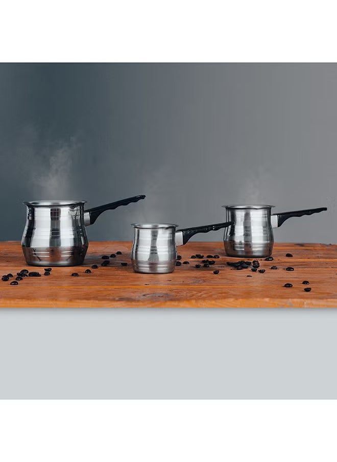 Coffee Warmer Stainless Steel 3Piecess Melting Pot DC2471