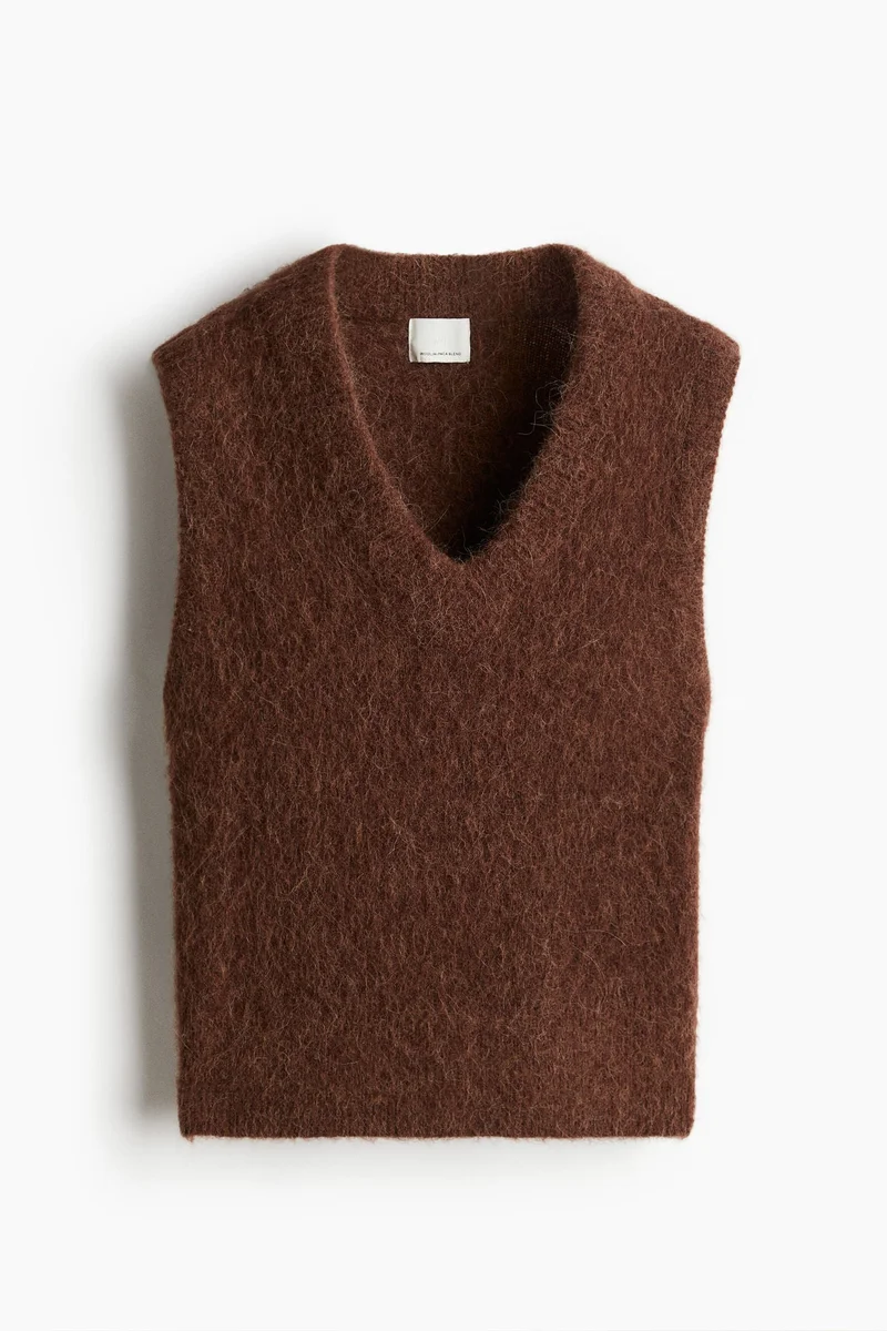 H&M Alpaca-blend sweater vest