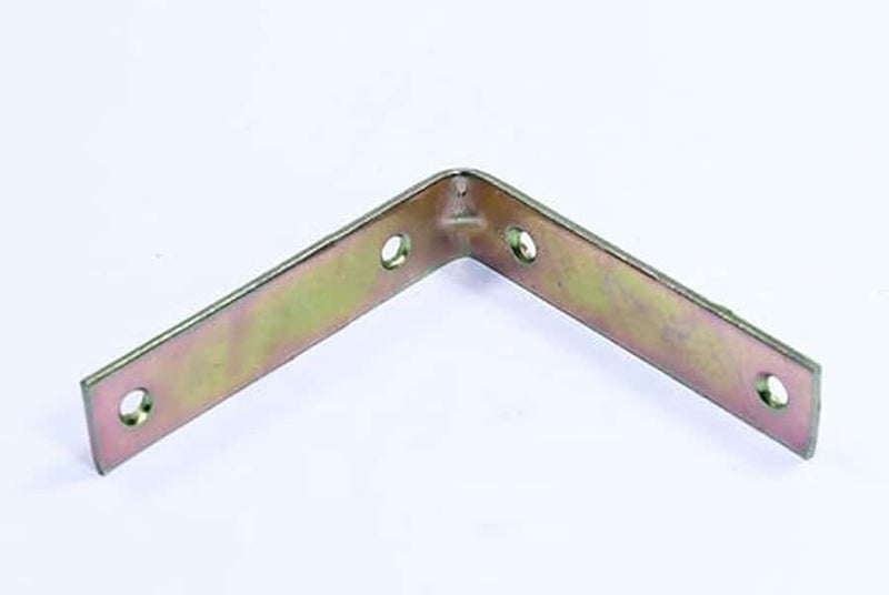 Angle Fixing Iron 90 Degree Copper Plated 4 Pieces 40x40 Heavy Duty
