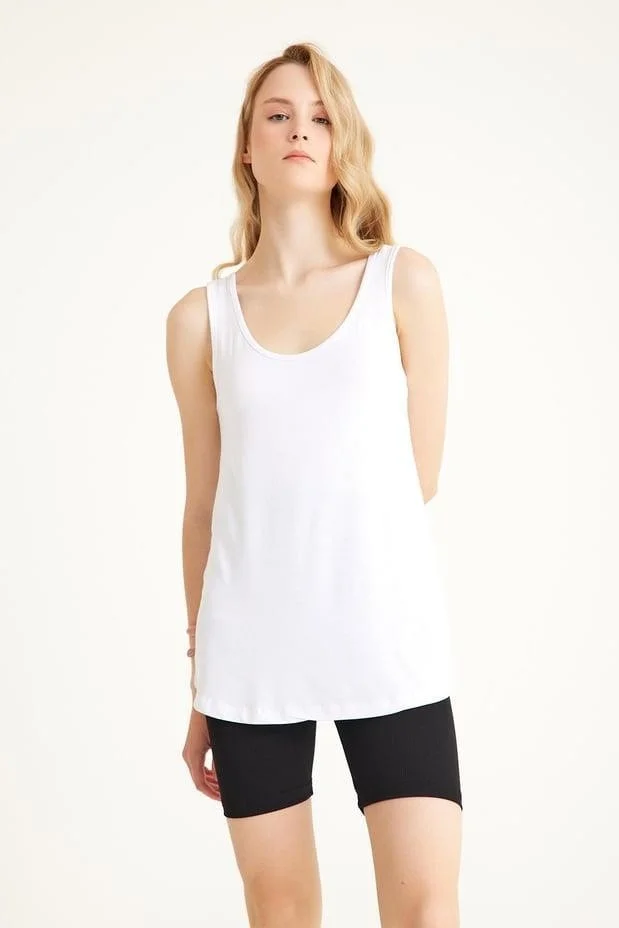 كوتن كونسيبت 3 Pieces Cotton Thick Strap Athlete T-Shirt