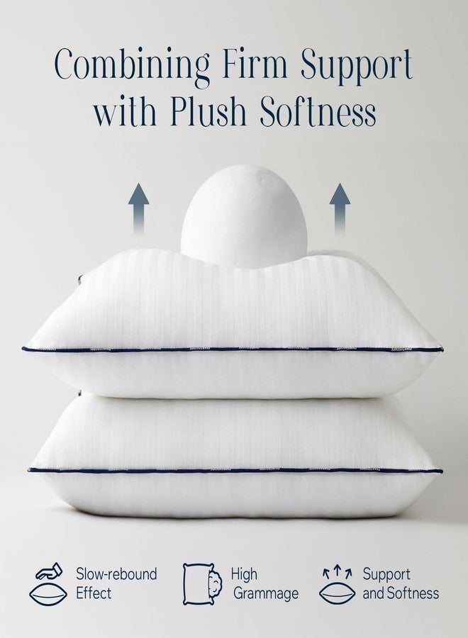 Phantoscope 18x18 Synthetic Down Alternative Pillow Inserts, Handmade Down Pillows Insert Sleeping Throw Pillows with 100% Cotton Cover Decorative Pillow Stuffer for Sofa, Couch Bed(White, Set of 1) - Image 5