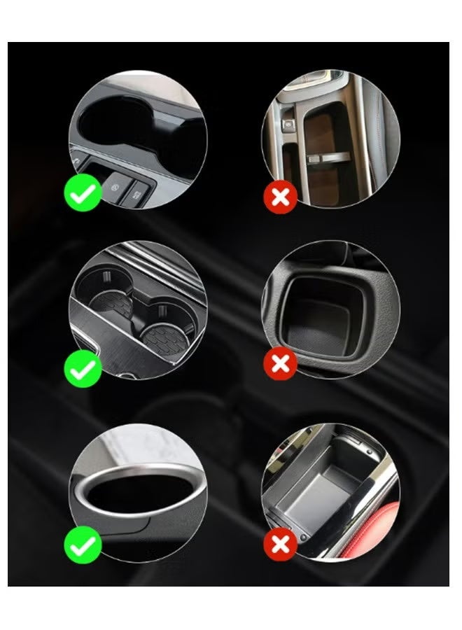 Classic Car Interior Accessories Upgraded Multi-Functional Rotating Car Cup Holder - Image 4