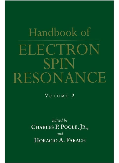 Handbook of Electron Spin Resonance: Volume 2