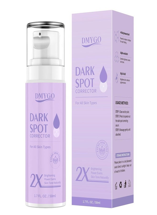 DMYGO Dark Spot Remover for Face and Body - Dark Spot Corrector Serum for Sun Spots, Age Spots, Brown Spot, Freckles & Melasma - Skin Care Repair Evens Skin Tone for All Skin Type 1.7 Fl Oz - Image 1
