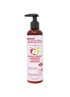 Pura d'or PURA DOR Apple Cider Vinegar Thin2Thick Conditioner 8oz Biotin Keratin Caffeine Castor Oil  Key Active Ingredients for All Hair Types Men  Women 