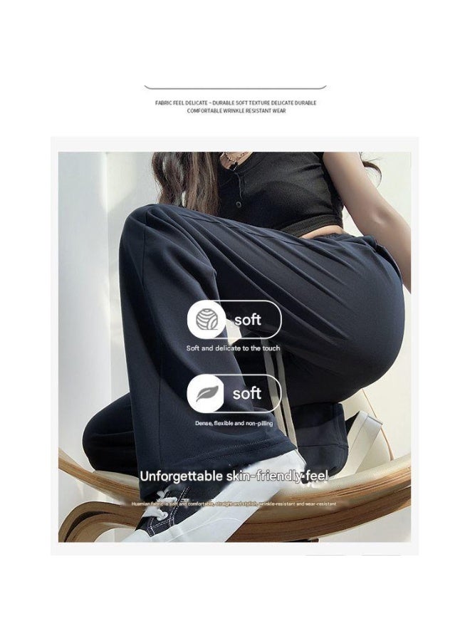 A.M Wide-leg pants for women in spring and autumn new straight casual sports sweatpants - Image 5