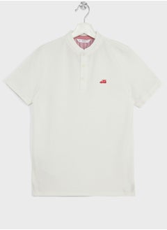 MANGO Kids Embroidered Polo  - Image 1