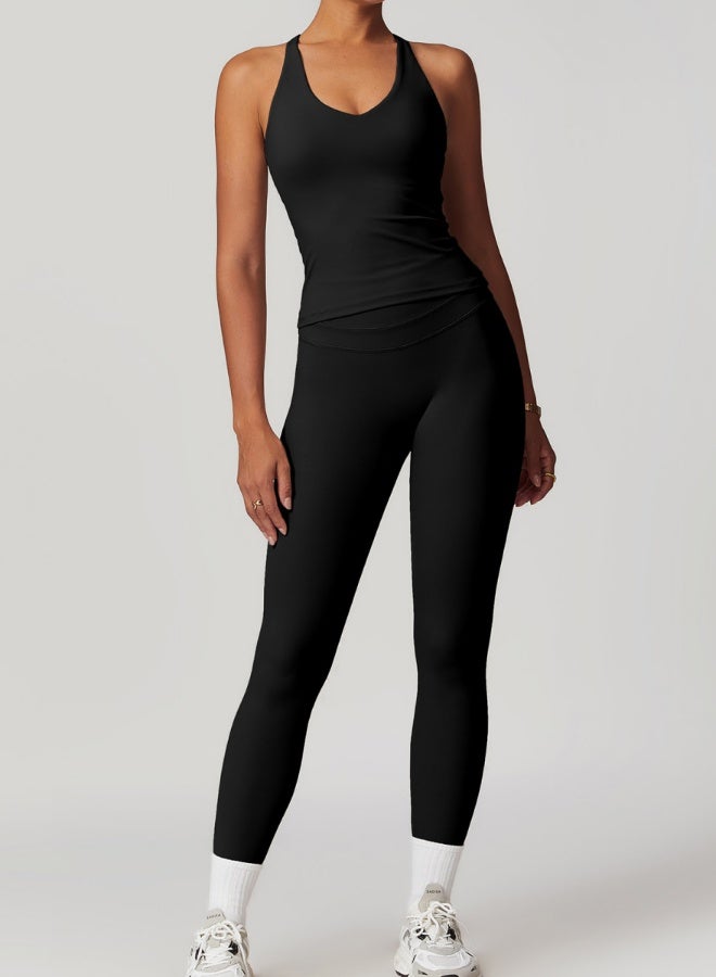 KAWN.YOGA Womens Top Shoulder Strap Sleeves  - Image 3