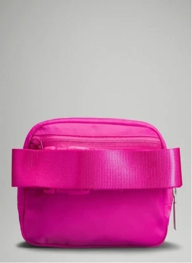 لولوليمون حقيبة خصر لولوليمون إيفري وير سعة 1 لتر (جاكار مكدس، لون الكرز الأسود، لون أزرق مخضر ليلي) - Image 2