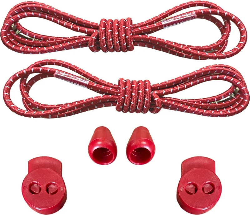 نيستور Round, Smart, Lock, Snap-on, Elastic Boots, Sneaker Laces, 100 Cm, 1 Pair