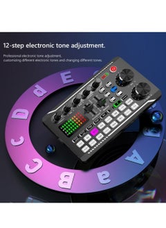 Mi VAZA Mi VAZA F998 Sound Card with 16 Sound Effects Audio Recording Sound Mixer Audio Mixing Console Amplifier for Phone PC  - Image 2