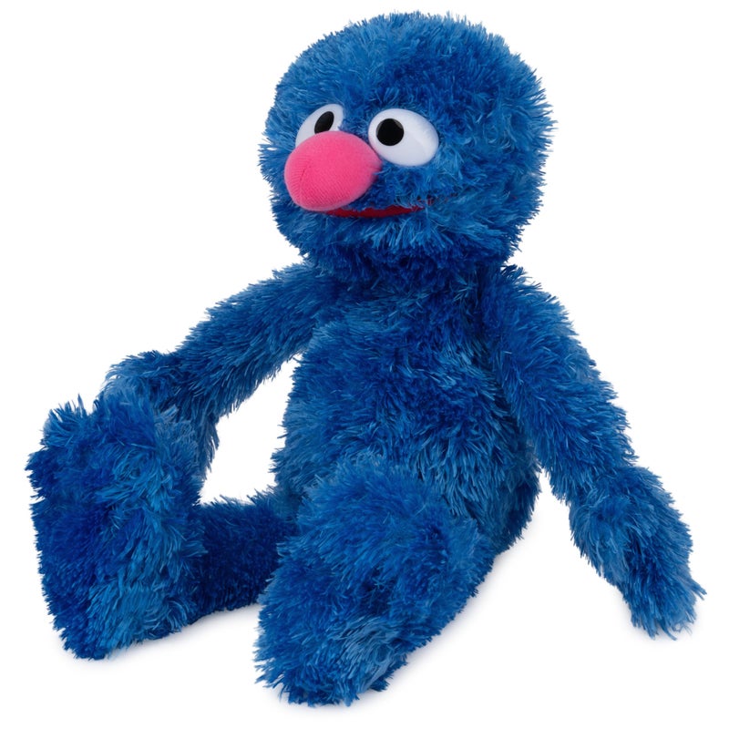 GUND Sesame Street Official Grover Muppet Plush, Premium Plush Toy for Ages 1 & Up, Blue, 14.5â€ - Image 5