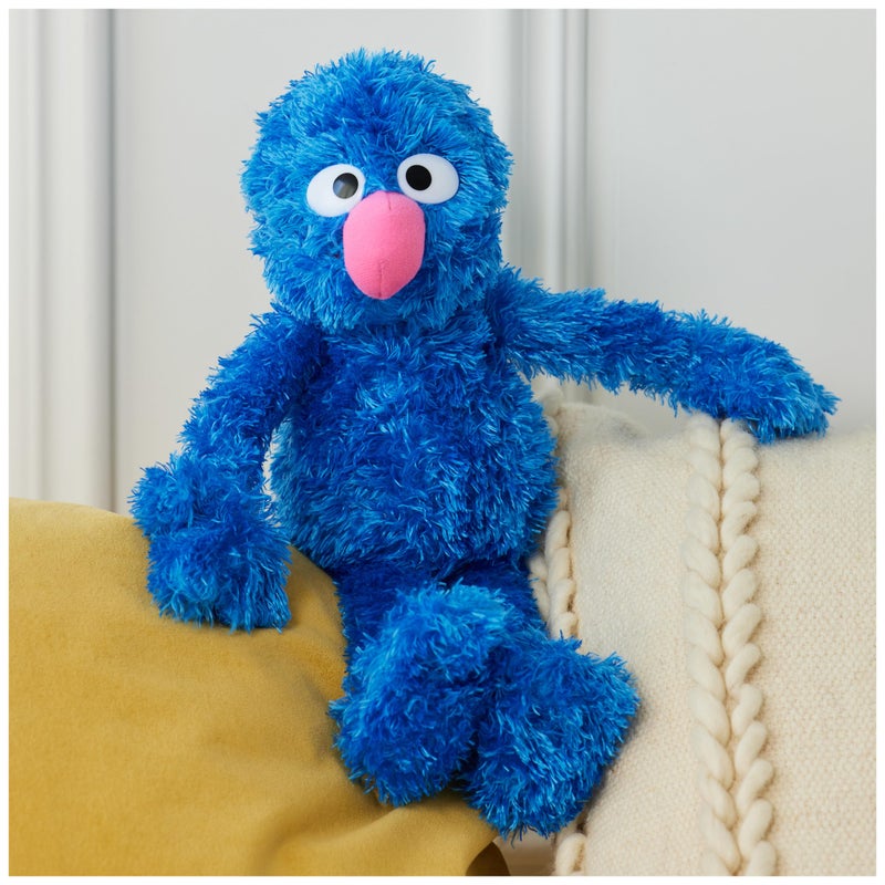 GUND Sesame Street Official Grover Muppet Plush, Premium Plush Toy for Ages 1 & Up, Blue, 14.5â€ - Image 2