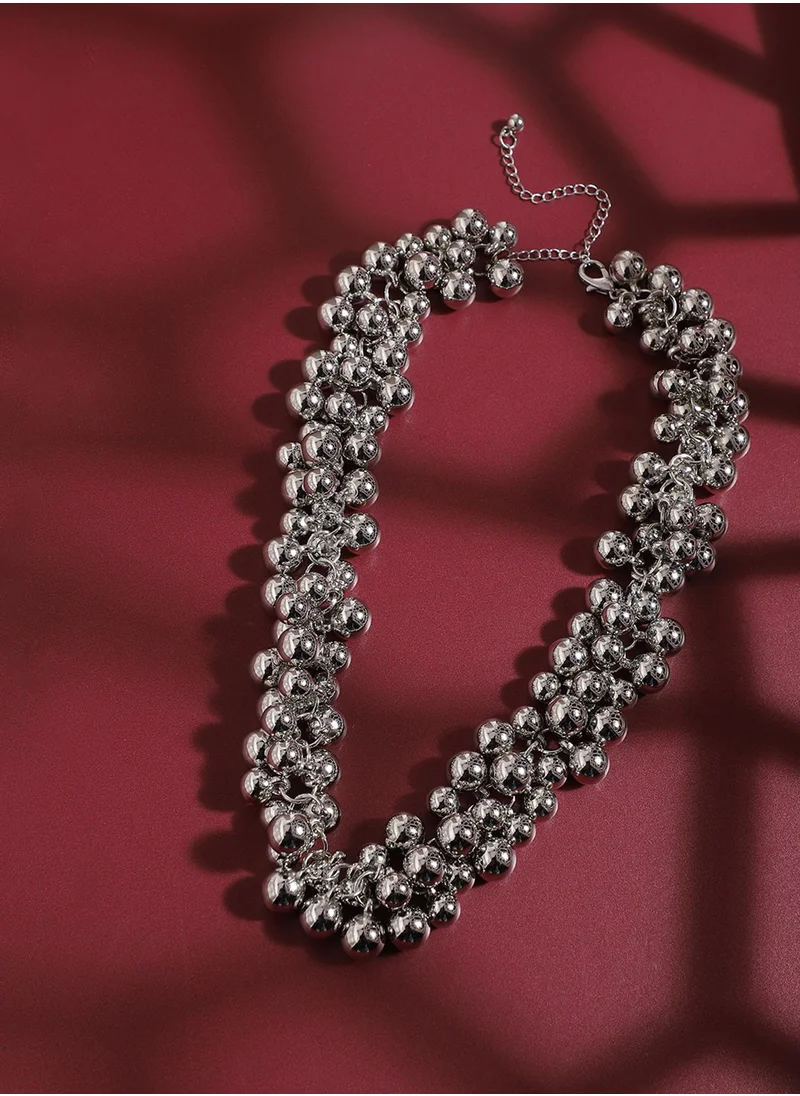 SOHI Dazzling Embrace Sparkling Necklace