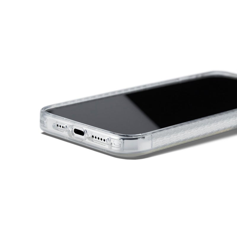 جريب 2 يو غطاء Grip2U Slim لهاتف iPhone 15 Pro Max، شفاف، مزود بحزام مدمج لقبضة الإصبع، تصميم نحيف مقاوم للصدمات، حماية من السقوط، متوافق مع الشحن اللاسلكي - Image 2